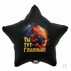  К 18" РУС ТЫ ТУТ ГЛАВНЫЙ Лев